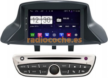 Radio DVD Navegador GPS Android 4.4.4 S160 Especifico para Renault Fluence (De 2010)-1