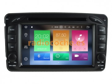 Android 6.0.1 Autoradio Reproductor De DVD GPS Navigation para Mercedes CLK W209 (1998-2004)-1