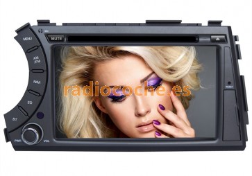 Android 6.0 Autoradio Reproductor De DVD GPS Navigation para SsangYong Actyon Sports-1