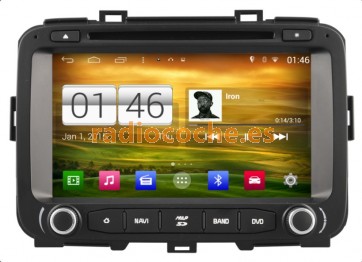 Radio DVD Navegador GPS Android 4.4.4 S160 Especifico para Kia Carens (De 2013)-1