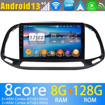 9" Android 13.0 Autoradio Reproductor de DVD Multimedia para Fiat Doblò (De 2015)-1
