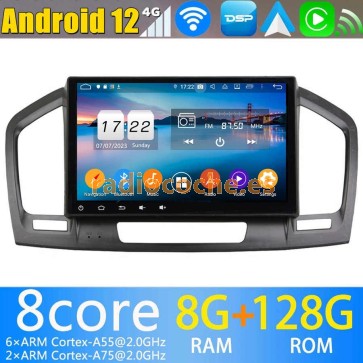 10" Android 12.0 Autoradio Reproductor de DVD Multimedia para Opel Insignia (2008-2013)-1