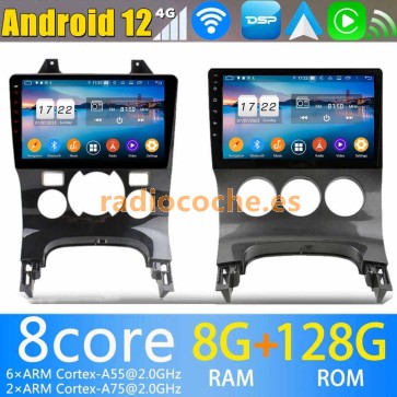 9" Android 13.0 Autoradio Reproductor de DVD Multimedia para Peugeot 3008 (2009-2018)-1