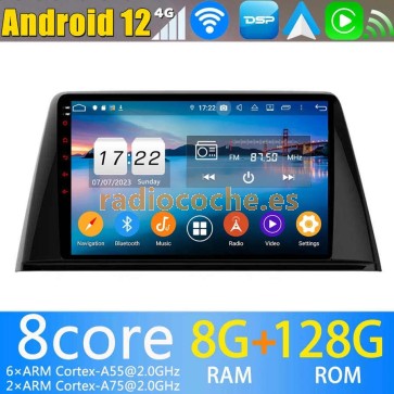9" Android 13.0 Autoradio Reproductor de DVD Multimedia para Peugeot 308 (2016-2020)-1