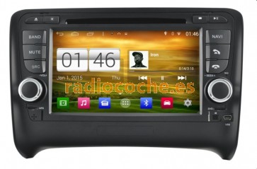 Radio DVD Navegador GPS Android 4.4.4 S160 Especifico para Audi TT (2006-2014)-1