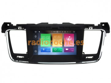 Android 6.0.1 Autoradio Reproductor De DVD GPS Navigation para Peugeot 508 (2011-2015)-1