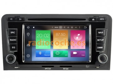 Android 6.0.1 Autoradio Reproductor De DVD GPS Navigation para Audi A3 (2003-2013)-1
