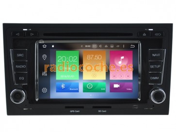 Android 6.0.1 Autoradio Reproductor De DVD GPS Navigation para Audi A4 (2002-2008)-1
