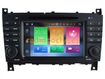 Android 6.0.1 Autoradio Reproductor De DVD GPS Navigation para Mercedes Clase C W203 (2004-2007)-1