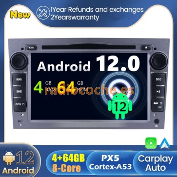 Android 12.0 Autoradio Reproductor De DVD GPS Navigation para Opel Meriva (2003-2010)-1