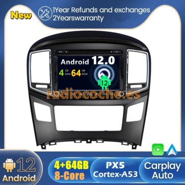 Android 12.0 Autoradio Reproductor De DVD GPS Navigation para Hyundai Grand Starex (2016-2019)-1