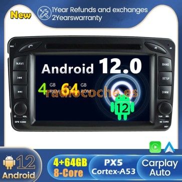 Android 12 Autoradio Reproductor De DVD GPS Navigation para Mercedes Vito (2004-2006)-1