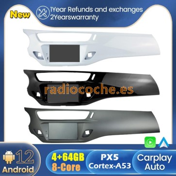 Android 12.0 Autoradio Reproductor De DVD GPS Navigation para Citroën DS3 (2010-2016)-1