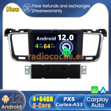 Android 12.0 Autoradio Reproductor De DVD GPS Navigation para Peugeot 508 (2011-2018)-1