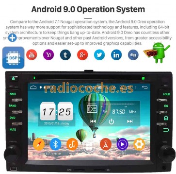 6.2" Android 9.0 Autoradio Reproductor de DVD Multimedia para Kia Ceed (2006-2009)-1