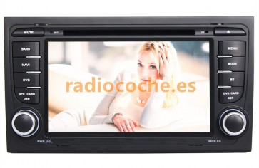 Android 6.0 Autoradio Reproductor De DVD GPS Navigation para Audi A4 (2000-2008)-1