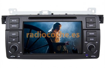 Android 6.0 Autoradio Reproductor De DVD GPS Navigation para BMW Serie 3 E46 (1998-2006)-1