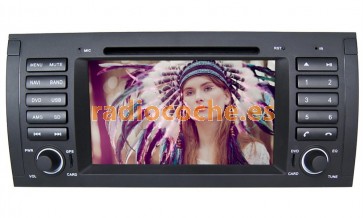 Android 6.0 Autoradio Reproductor De DVD GPS Navigation para BMW Serie 5 E39 (1995-2003)-1