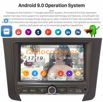 7" Android 9.0 Autoradio Reproductor de DVD Multimedia para SsangYong Rexton (2013-2017)-1
