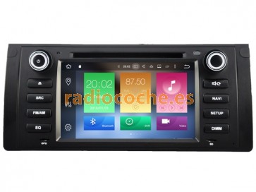 Android 6.0.1 Autoradio Reproductor De DVD GPS Navigation para BMW Serie 5 E39 (1995-2003)-1