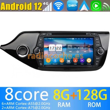 8" Android 13.0 Autoradio Reproductor de DVD Multimedia para Kia Ceed (2012-2018)-1