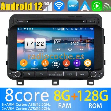 8" Android 13.0 Autoradio Reproductor de DVD Multimedia para Kia Optima (2014-2015)-1
