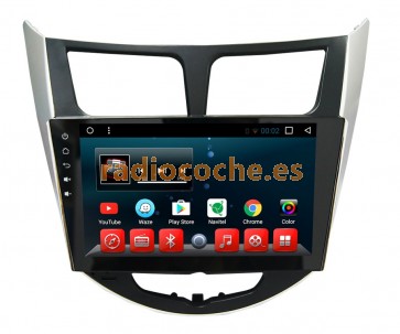 Android 6.0 Autoradio Reproductor De DVD GPS Navigation para Hyundai Verna-1