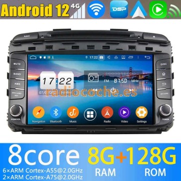 9" Android 14.0 Autoradio Reproductor de DVD Multimedia para Kia Sorento (2015-2020)-1