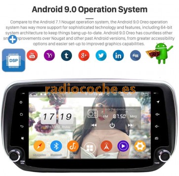 9" Android 9.0 Autoradio Reproductor de DVD Multimedia para Hyundai Santa Fe (De 2018)-1