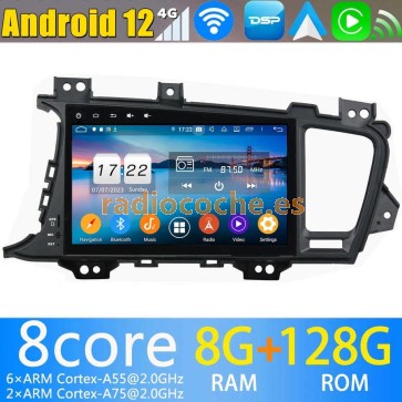 9" Android 13.0 Autoradio Reproductor de DVD Multimedia para Kia Optima (2010-2015)-1