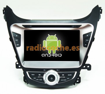 Android 6.0 Autoradio Reproductor De DVD GPS Navigation para Hyundai Elantra (2014-2016)-1