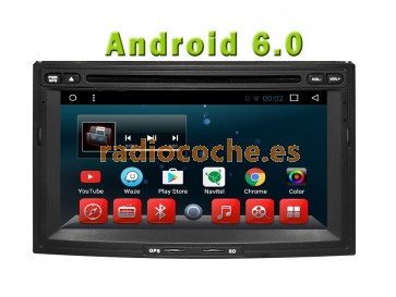 Android 6.0 Autoradio Reproductor De DVD GPS Navigation para Peugeot 307 (2001-2009)-1