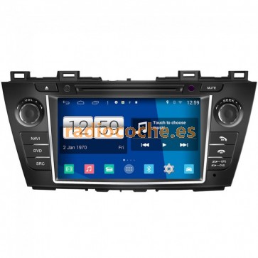 Radio DVD Navegador GPS Android 4.4.4 S160 Especifico para Mazda 5 (2009-2013)-1
