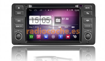 Radio DVD Navegador GPS Android 4.4.4 S160 Especifico para BMW Serie 3 E46-1