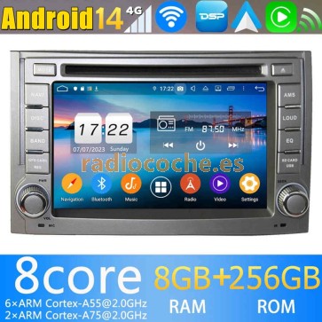 6.2" Android 13.0 Autoradio Reproductor de DVD Multimedia para Hyundai H-1 (2007-2016)-1