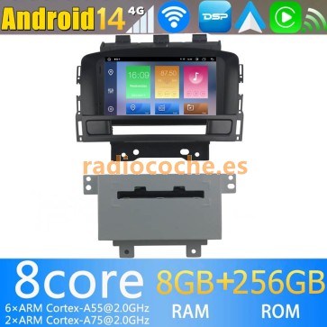 7" Android 14.0 Autoradio Navegación GPS Reproductor de DVD Multimedia para Opel Astra J (2009-2015)-1