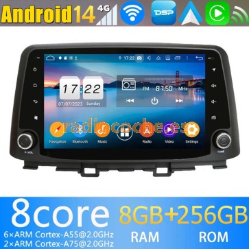 9" Android 13.0 Autoradio Reproductor de DVD Multimedia para Hyundai Kona (De 2017)-1