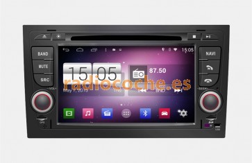 Radio DVD Navegador GPS Android 4.4.4 S160 Especifico para Audi A4 (2002-2008)-1