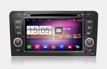 Radio DVD Navegador GPS Android 4.4.4 S160 Especifico para Audi A3 (2003-2013)-1