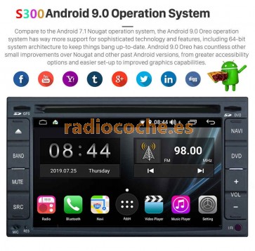 S300 Android 9.0 Autoradio Reproductor De DVD GPS Navigation para Nissan Almera (De 2005)-1