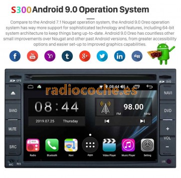 S300 Android 9.0 Autoradio Reproductor De DVD GPS Navigation para Nissan NP300 (2001-2011)-1