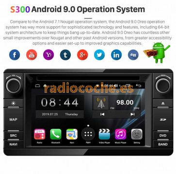 S300 Android 9.0 Autoradio Reproductor De DVD GPS Navigation para Mitsubishi Outlander (De 2013)-1