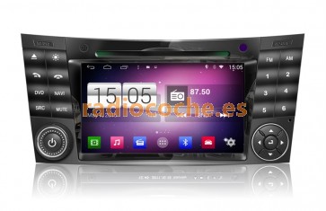 Radio DVD Navegador GPS Android 4.4.4 S160 Especifico para Mercedes Clase E W211 (2002-2009)-1