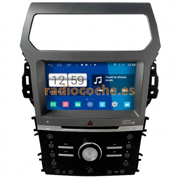 Radio DVD Navegador GPS Android 4.4.4 S160 Especifico para Ford Explorer (2010-2015)-1