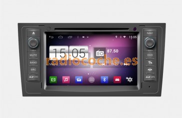 Radio DVD Navegador GPS Android 4.4.4 S160 Especifico para Audi A6 (1997-2004)-