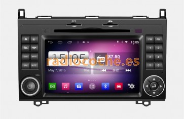 Radio DVD Navegador GPS Android 4.4.4 S160 Especifico para Mercedes Clase A W169 (2004-2012)-1