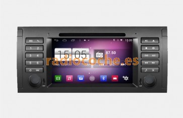 Radio DVD Navegador GPS Android 4.4.4 S160 Especifico para BMW Serie 5 E39-1