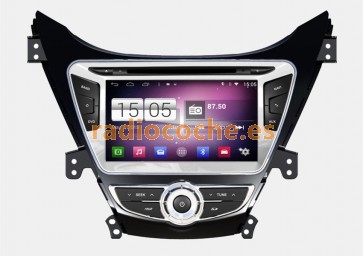 Radio DVD Navegador GPS Android 4.4.4 S160 Especifico para Hyundai Elantra (2011-2013)-1