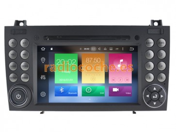 Android 6.0.1 Autoradio Reproductor De DVD GPS Navigation para Mercedes SLK R171 (2004-2012)-1