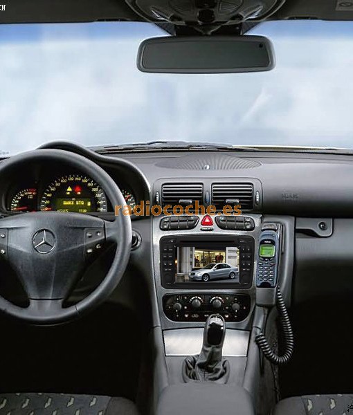 Mercedes Clase CLK W208 Autoradio Android 4.4 S160 Radio